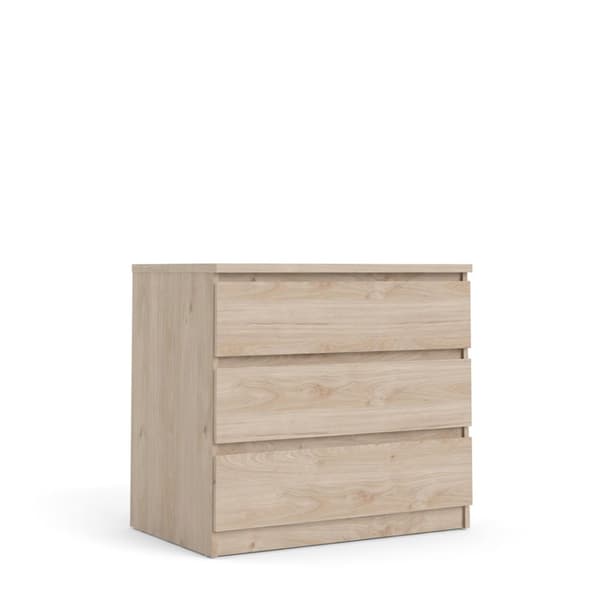 Nada kommode 3 skuffer, Hickory dekor.