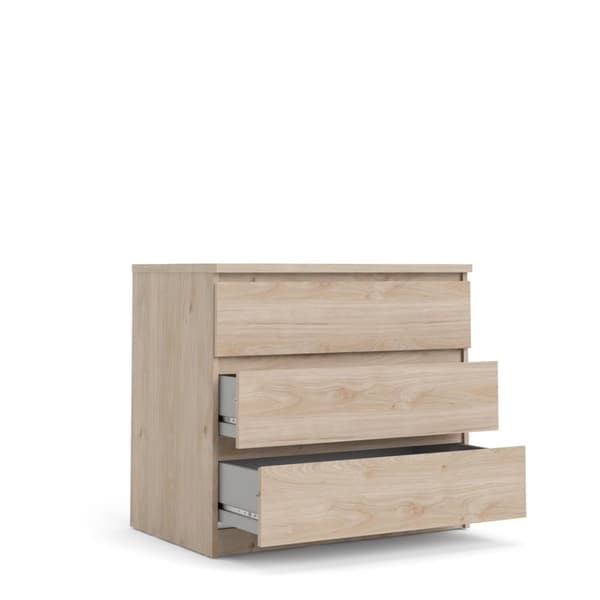 Nada kommode 3 skuffer, Hickory dekor.