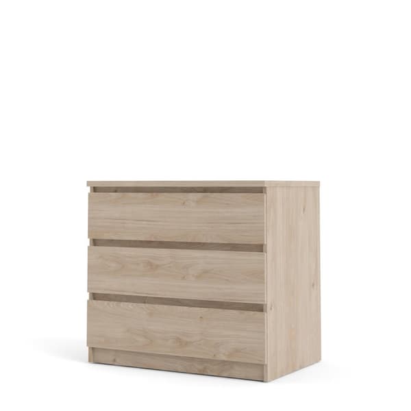 Nada kommode 3 skuffer Hickory dekor.