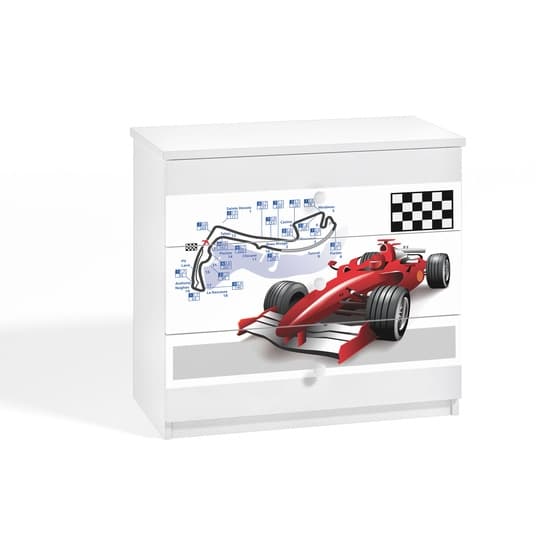 Byrå - Babydreams Vit - Formula One