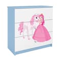 Miniatyrbild 1 av 4: Byrå - Babydreams Blå - Princess And Horse