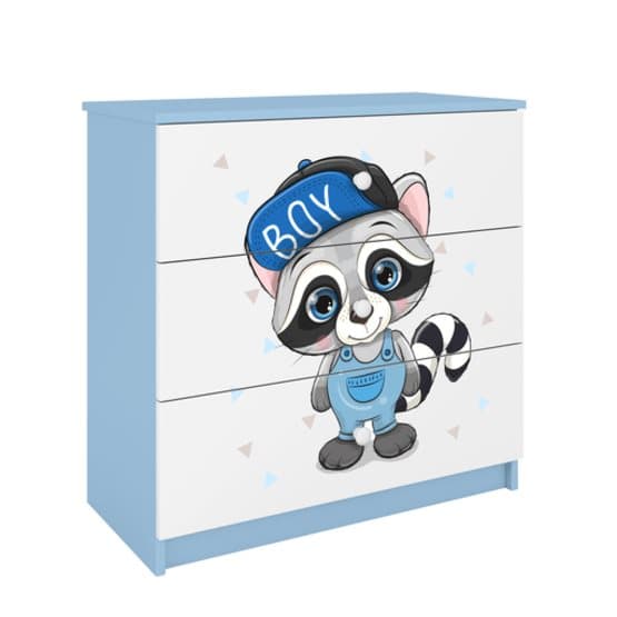Byrå - Babydreams Blå - Racoon