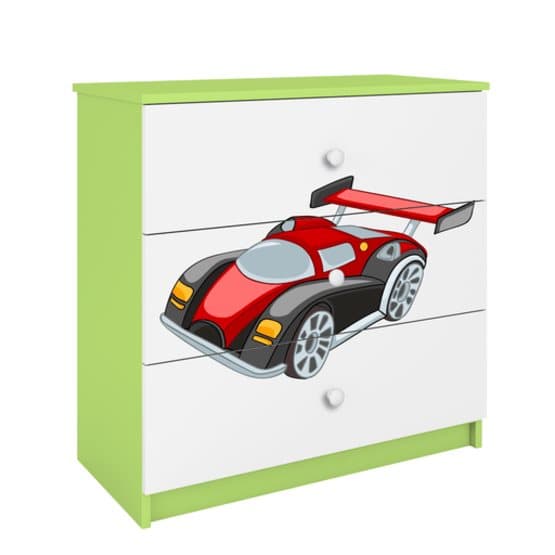 Skrivebord - Babydreams Green - Racerbil