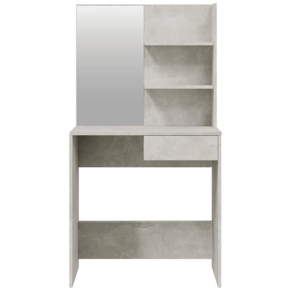 vidaXL konsolbordsæt 74,5x40x141 cm betongrå