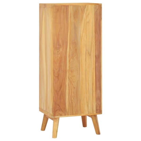 vidaXL kommode 40x30x100 cm massivt teaktræ