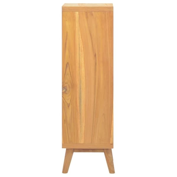 vidaXL kommode 40x30x100 cm massivt teaktræ