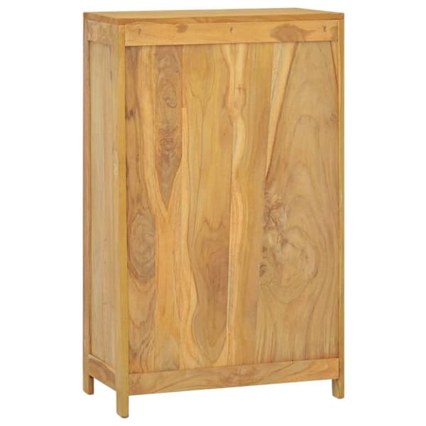 vidaXL kommode 55x30x90 cm massivt teaktræ