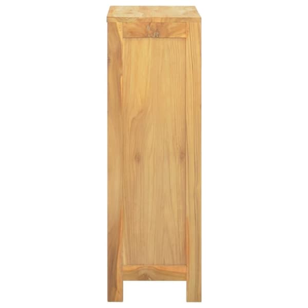 vidaXL kommode 55x30x90 cm massivt teaktræ