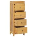 Miniatyrbilde 3 av 9: vidaXL Kommode 30x30x90 cm heltre teak