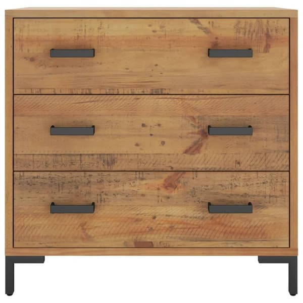 vidaXL Lipasto 75x35x70 cm täysi mänty