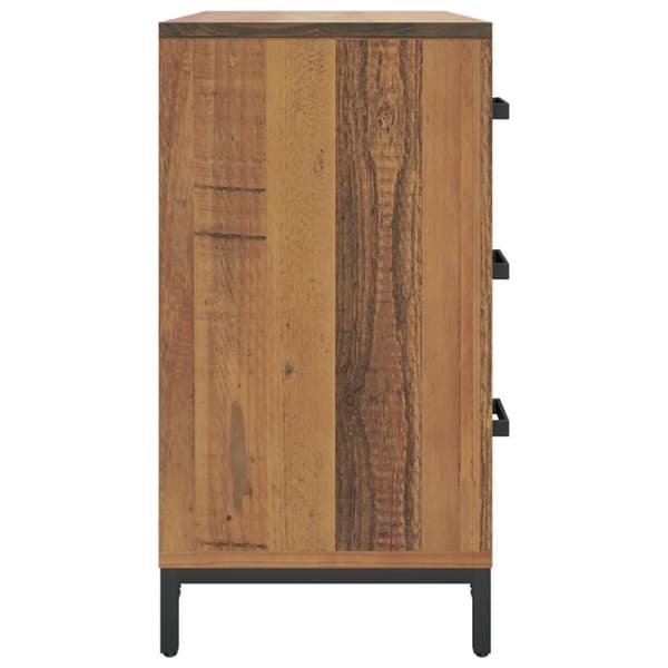 vidaXL Lipasto 75x35x70 cm täysi mänty