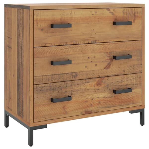 vidaXL Lipasto 75x35x70 cm täysi mänty