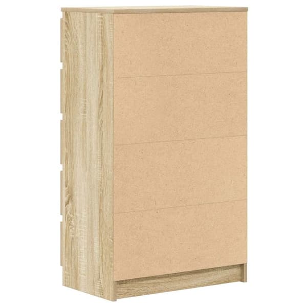 vidaXL Laatikosto Sonoma-tammi 60x36x103 cm tekninen puu