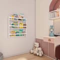 Miniatyrbilde 4 av 5: Kidos barnehylle vegghengt 3 hyller hvit.