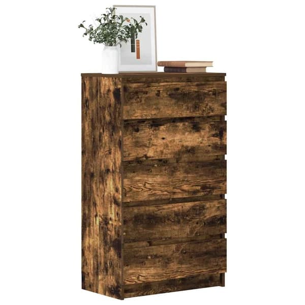 vidaXL Laatikosto savutammi 60x36x103 cm tekninen puu