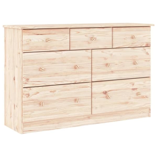 vidaXL Lipasto ALTA 112x35x73 cm täysi mänty