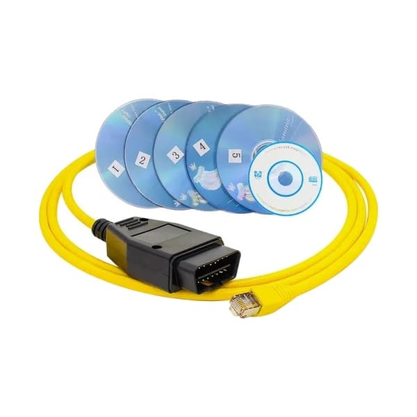 ENET OBD-stikadapter, Ethernet til OBD 2-interface, ICOM-kodning F-serie interface-forbinder.