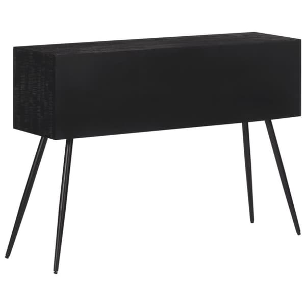 vidaXL Konsolbord med lådor 116x30x76 cm massiv återvunnen teak