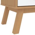 Miniatyrbilde 10 av 11: vidaXL Kommode OLDEN hvit og brun heltre furu