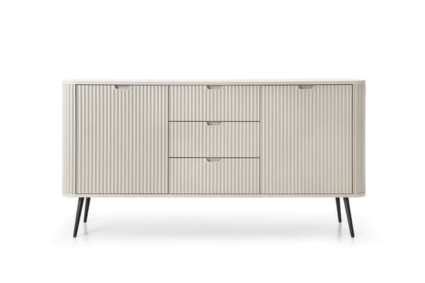 Kashmir kommode, Ben: Sort, D: L: 168 Cm, H: 87 Cm, D: 39 Cm