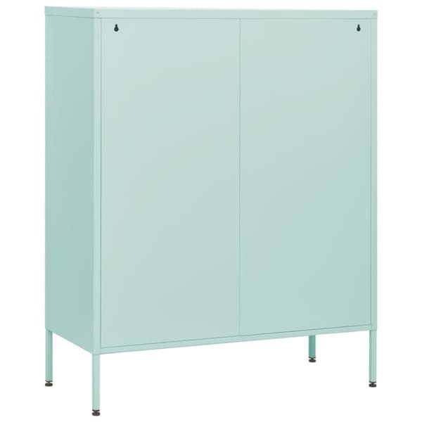 vidaXL kommode 80x35x101,5 cm Mintgrøn - Skuffemøbler