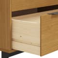 Miniatyrbillede 9 af 11: vidaXL kommode FLAM 80x40x80 cm massivt fyrretræ -  Skuffemøbler