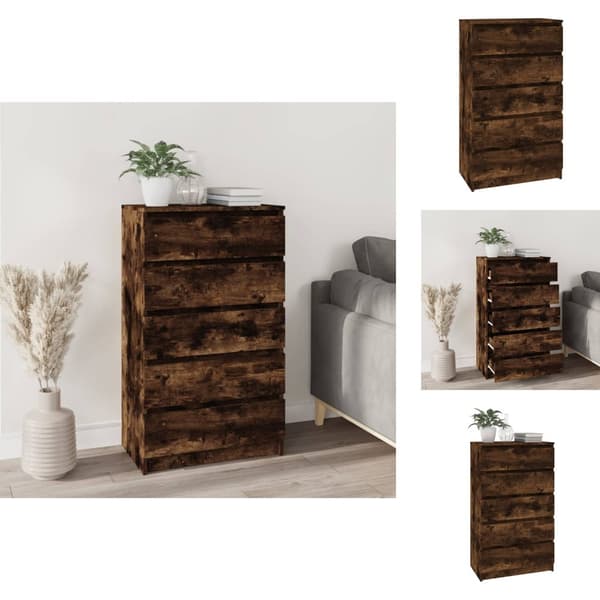 Laatikkoarkut - Living Laatikosto savutammi 60x36x103 cm tekninen puu