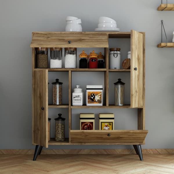 Chic Home Tommi kaappi 105x35xK120 cm, ruskea