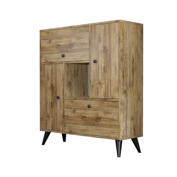 Chic Home Tommi kaappi 105x35xK120 cm, ruskea