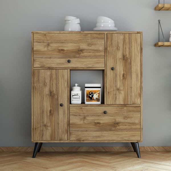Chic Home Tommi kaappi 105x35xK120 cm, ruskea