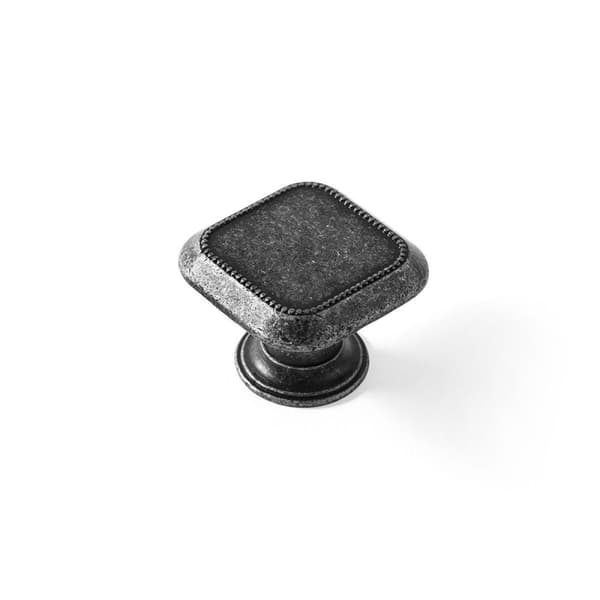Ovinuppi Rei 3120 Hopeinen Metalli Käytetty 30 x 30 mm 4 Kappaletta