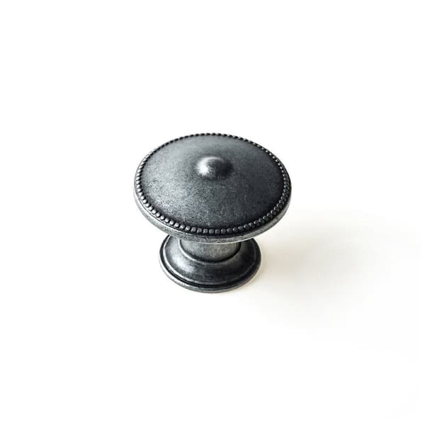 Ovinuppi Rei 3121 Hopeinen Metalli Käytetty Ø 30 x 24 mm 4 Kappaletta