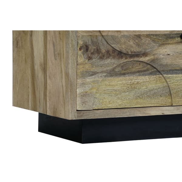 Visningsställ DKD Home Decor Glas Mangoträ 90 x 40 x 190 cm