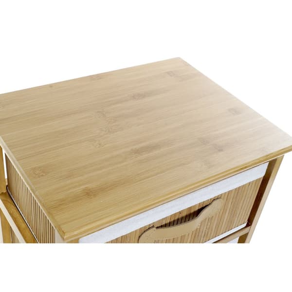 Byrå DKD Home Decor Naturell Bambu Paulowniaträ 42 x 32 x 45 cm
