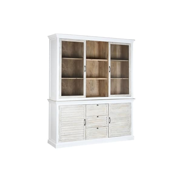 Visningsställ Home ESPRIT Glas Mangoträ 180 x 45 x 220 cm