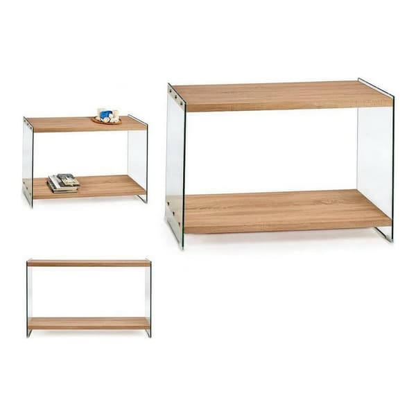 Hallbord Gift Decor 1 Brun Gennemsigtig 40 x 76 x 120 cm
