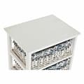 Miniatyrbillede 2 af 6: Kommode DKD Home Decor Blå Hvid flet Paulonia træ 40 x 29 x 59 cm