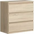 Miniatyrbillede 1 af 4: Kommode Chelsea 111,9 x 100,7 x 77 cm Brun