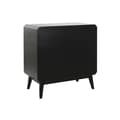 Miniatyrbillede 2 af 5: Kommode DKD Home Decor Sort Træ Moderne (80 x 40 x 79,5 cm)