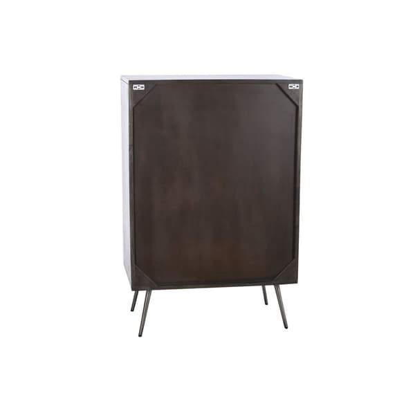 Kommode DKD Home Decor 70 x 40 x 105 cm Hvid Mørkebrun Mangotræ