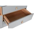 Miniatyrbillede 5 af 9: Kommode Home ESPRIT Blå Grå Natur polypropylen Træ MDF 120 x 40 x 75 cm