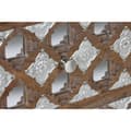 Miniatyrbillede 5 af 7: Kommode Home ESPRIT Brun Sort Sølvfarvet Mangotræ Spejl Indianer mand 80 x 38 x 80 cm
