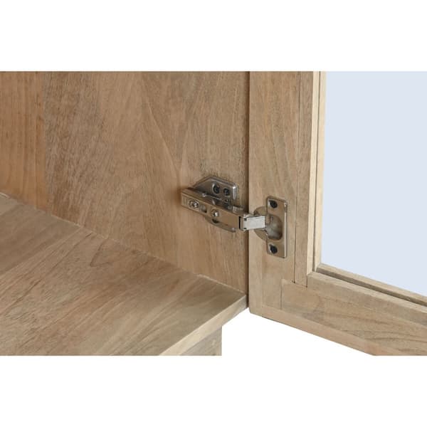 Display Stand Home ESPRIT Krystal Mangotræ 80 x 40 x 180 cm