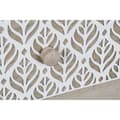 Miniatyrbilde 4 av 5: Kommode DKD Home Decor 80 x 42 x 80 cm Naturell Hvit Blad av plante