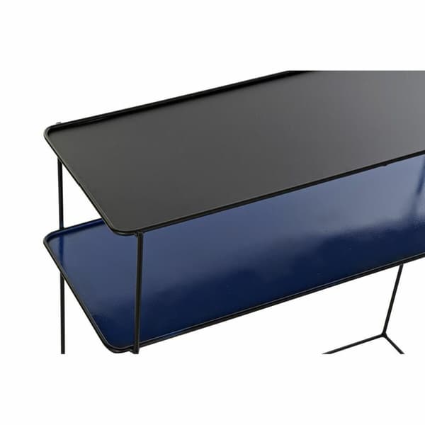 Sett med møbler DKD Home Decor Blå Svart 70 x 27 x 45 cm 40 x 27 x 45 cm 80 x 27 x 65 cm 80 x 27,5 x 65 cm