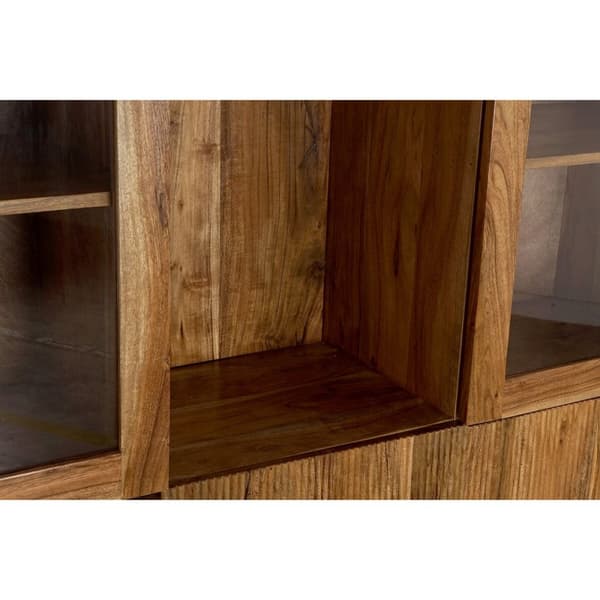 Skjermstativ DKD Home Decor 145 x 40 x 162 cm Krystall Akasia