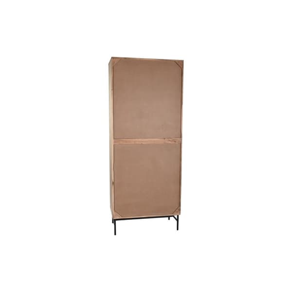 Skjermstativ DKD Home Decor 80 x 40 x 197 cm Krystall Aluminium Akasia