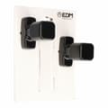 Miniatyrbilde 2 av 3: Dørhåndtak EDM 85462 6807 Svart Aluminium 80 x 39 mm