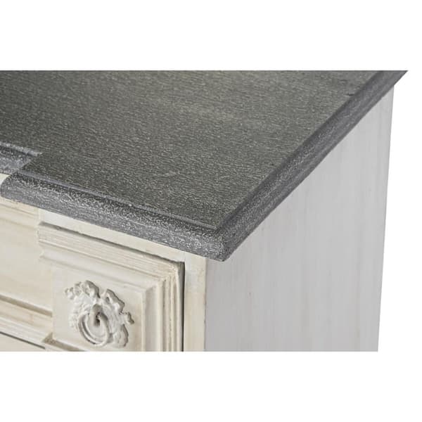 Lipasto DKD Home Decor 100 x 50 x 83,5 cm Harmaa Beige Tumman harmaa Mangopuu Puu MDF