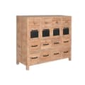 Pikkukuva 1 / 7: Lipasto Home ESPRIT Musta Luonnollinen Metalli Kuusi Cottage 110 x 40 x 92,5 cm